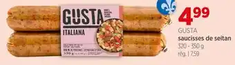 Avril Saucisses de seitan offer
