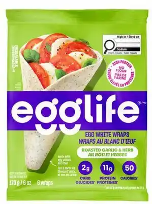 Avril Wraps au blanc d'œuf offer