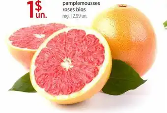 Avril pamplemousses roses bios offer