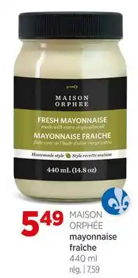 Avril Mayonnaise fraîche offer