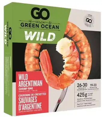 Avril Couronne de crevettes sauvages d'Argentine offer