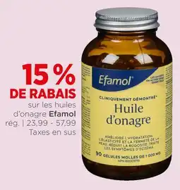 Avril Huiles d'onagre offer