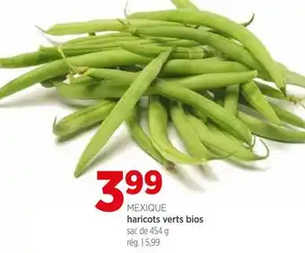Avril haricots verts bios offer