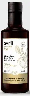 Avril Vinaigre de cidre de pomme bio offer