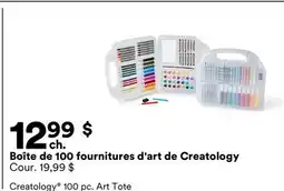 Michaels Boîte de 100 fournitures d'art de Creatology offer