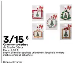Michaels Ornements-cadres de Studio Décor offer