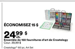 Michaels Ensemble de 150 fournitures d'art de Creatology offer