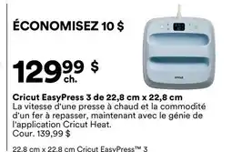 Michaels Cricut EasyPress 3 de 22,8 cm x 22,8 cm offer