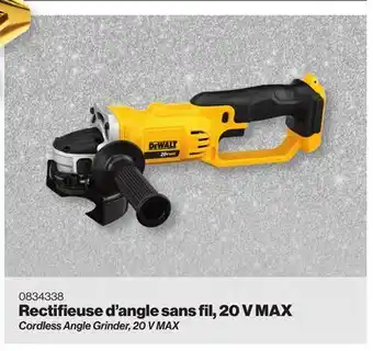 Patrick Morin Cordless Angle Grinder offer