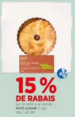 Avril Pâté à la viande offer