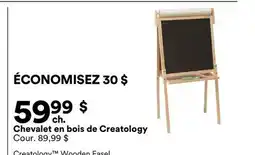 Michaels Chevalet en bois de Creatology offer