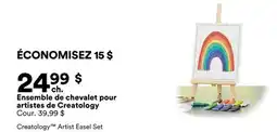 Michaels Ensemble de chevalet pour artistes de Creatology offer