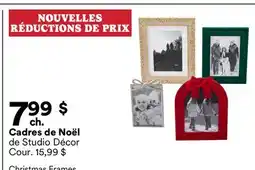 Michaels Cadres de Noël de Studio Décor offer