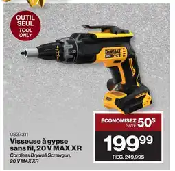 Patrick Morin Cordless Drywall Screwgun offer