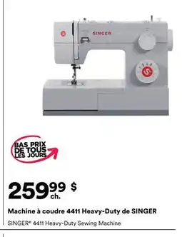 Michaels Machine à coudre 4411 Heavy-Duty de SINGER offer