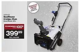 Patrick Morin HYUNDAI Snow Blower offer