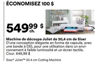 Michaels Machine de découpe Juliet de 30,4 cm de Siser offer