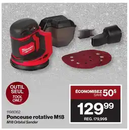 Patrick Morin M18 Orbital Sander offer