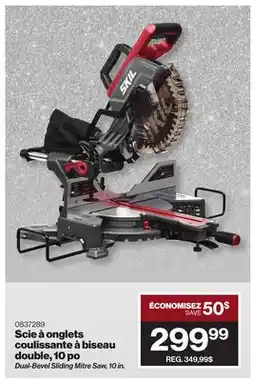 Patrick Morin Dual-Bevel Sliding Mitre Saw offer