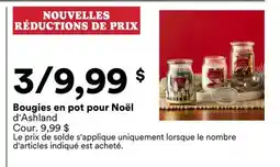 Michaels Bougies en pot pour Noël d'Ashland offer