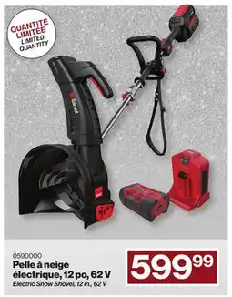 Patrick Morin Garant Electric Snow Shovel offer