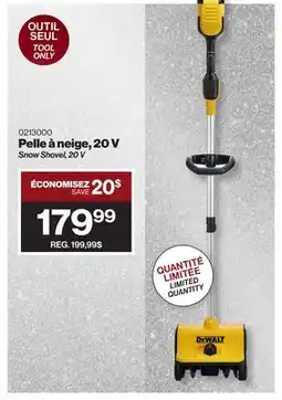 Patrick Morin DEWALT Snow Shovel offer