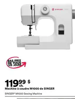 Michaels Machine à coudre M1000 de SINGER offer