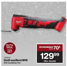 Patrick Morin M18 Oscillating Tool offer
