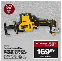Patrick Morin ATOMIC Cordless Compact Reciprocating Saw offer