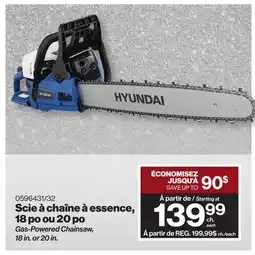 Patrick Morin Gas-Powered Chainsaw offer
