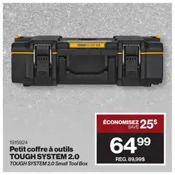 Patrick Morin TOUGH SYSTEM 2.0 Small Tool Box offer