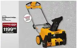 Patrick Morin DEWALT Snow Blower offer
