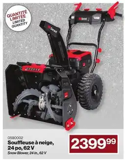 Patrick Morin Garant Snow Blower offer