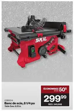 Patrick Morin Table Saw offer