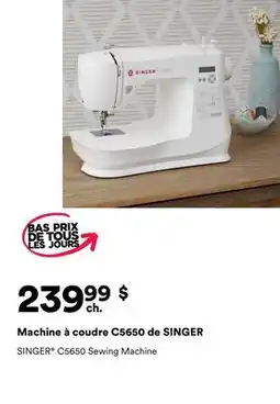 Michaels Machine à coudre C5650 de SINGER offer