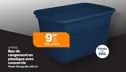 Patrick Morin Storage Bin In Plastic With Lid, 114 L offer