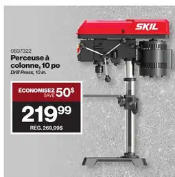 Patrick Morin SKIL Drill Press offer