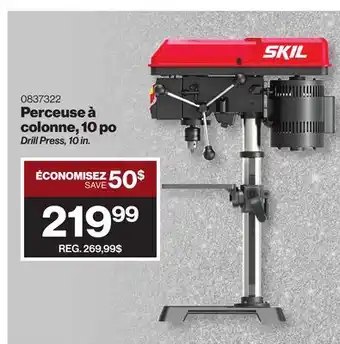 Patrick Morin SKIL Drill Press offer