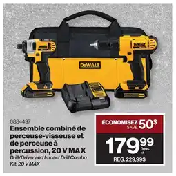 Patrick Morin Drill/Driver and Impact Drill Combo Kit offer