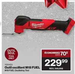 Patrick Morin M18 FUEL Oscillating Tool offer