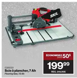 Patrick Morin Flooring Saw offer