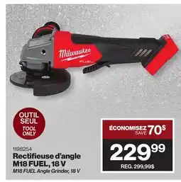 Patrick Morin M18 FUEL Angle Grinder offer