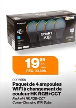 Patrick Morin LED Bulb, 9W, Omni, A19, 2200-6500K Dim, 4/pack offer