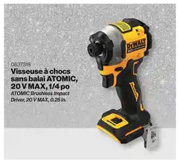 Patrick Morin ATOMIC Brushless Impact Driver offer