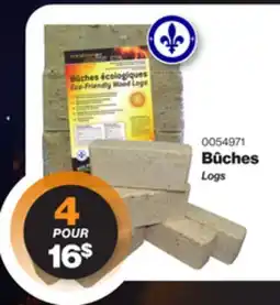 Patrick Morin 100% Natural Eco-Friendly Logs offer