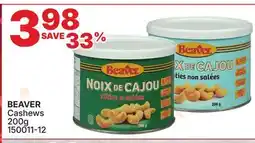 Rossy BEAVER Cashews offer