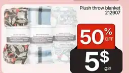 Rossy Plush throw blanket offer