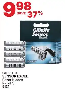 Rossy GILLETTE SENSOR EXCEL Razor blades offer