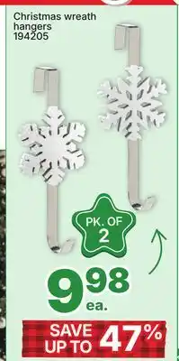 Rossy Christmas wreath hangers offer