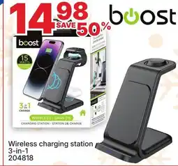 Rossy Wireless charging station 3-in-1 offer